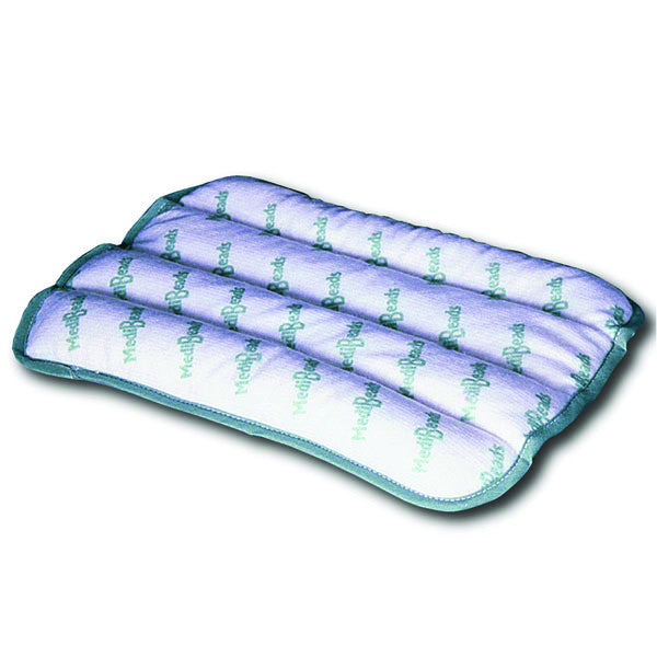 MediBeads microwave activated moist standard pad, moist heat therapy, moist heat pain relief, shoulder pain relief, back pain relief, menstrual pain relief, moist heat