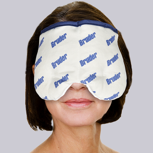 BRUDER Moist Heat/Cold Sinus Compress, sinus relief, headache relief, Sinus mask, sinus compress, microwavable sinus compress, sinus wrap, stress relief, moist heat
