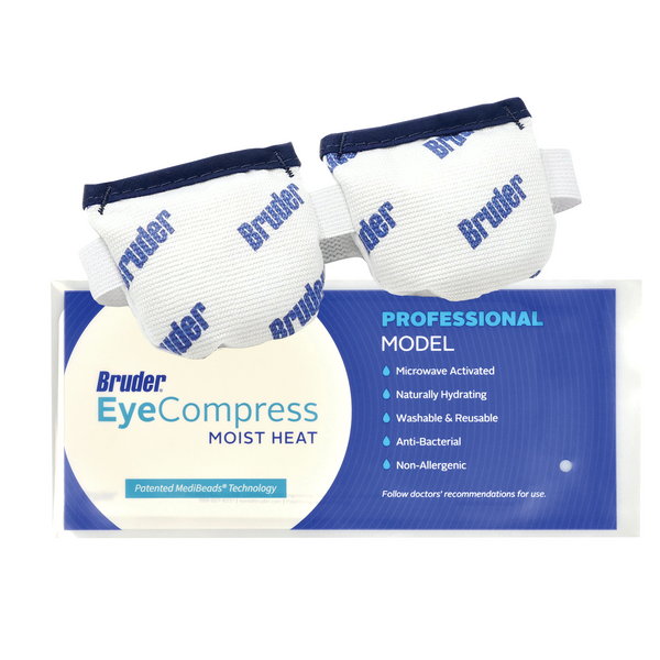 BRUDER Eye Care Bundle (Moist Heat Eye Compress/2 fl. oz. Eyelid Solution Spray) #18211