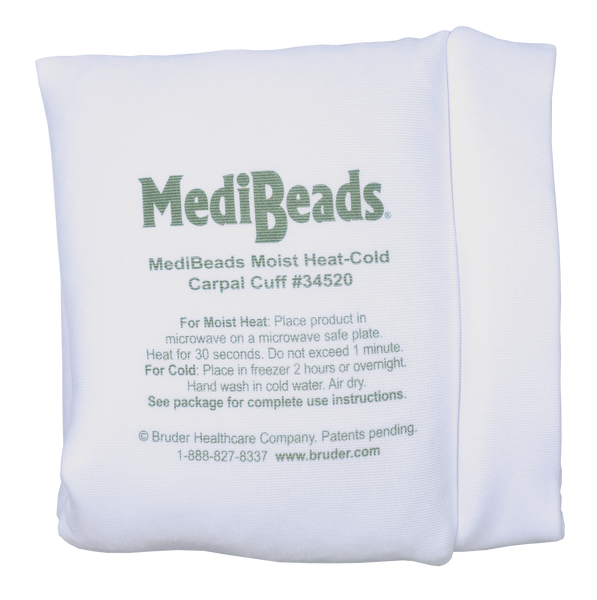 MediBeads Moist Heat/Cold Carpal Cuff, moist heat therapy, carpal tunnel relief, heat/cold therapy, wrist pain relief, moist heat