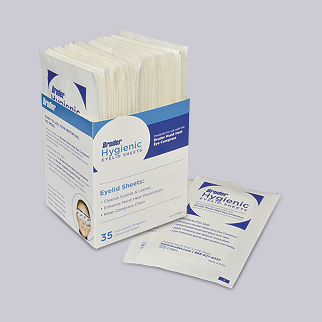 BRUDER Hygienic Eyelid Sheets. 35 Pack.